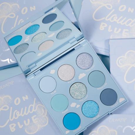Colourpop Cosmetics's On Cloud Blue პალიტრა