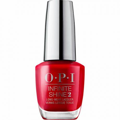OPI Infinite Shine i Unequivocally Crimson