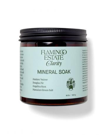 Flamingo Estate Clarity Mineral Soak-ის ქილა.