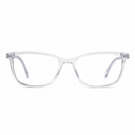 Феликс Грей Фарадей прозрачные очки на белом фоне 