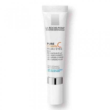 La Roche-Posay Pure Vitamin C Eye Cream tub mic alb pe fundal alb