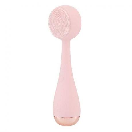 PMD Clean Smart Facial Cleansing Device สีชมพูบนพื้นหลังสีขาว