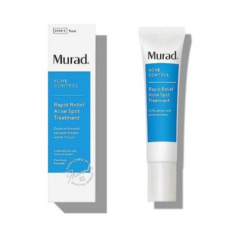 Il trattamento Murad Rapid Relief Acne Spot su uno sfondo bianco