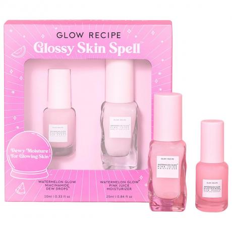 Glow Recipe Glossy Skin Spell Kit baltame fone