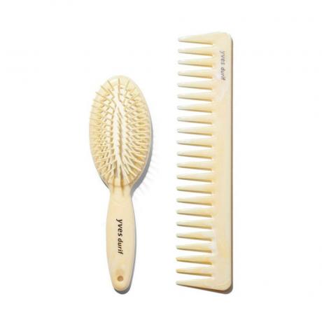 Yves Durif Petite Brush & Comb Set uz balta fona