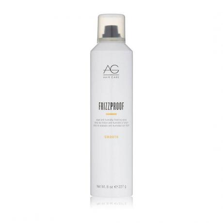 AG Hair Smooth Firewall Argan Shine & Flat Iron Spray på hvit bakgrunn 