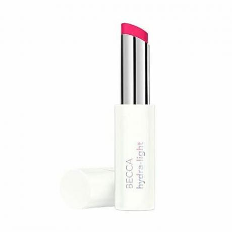 Becca Cosmetics Hydra-Light Plumping Lip Balm på vit bakgrund 