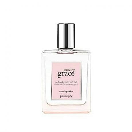 The Philosophy Amazing Grace Eau de Parfum pe fundal alb