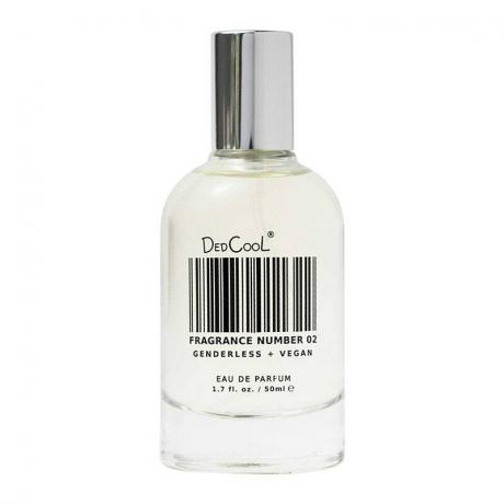 L'Eau de Parfum DedCool Fragrance 02 su uno sfondo bianco