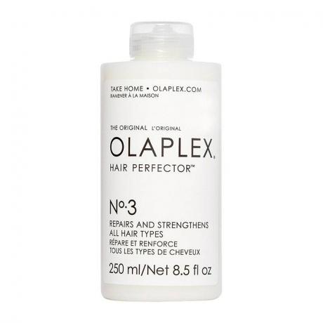 Olaplex Nr. 3 Hair Repair Perfector (Vērtības izmērs) uz balta fona