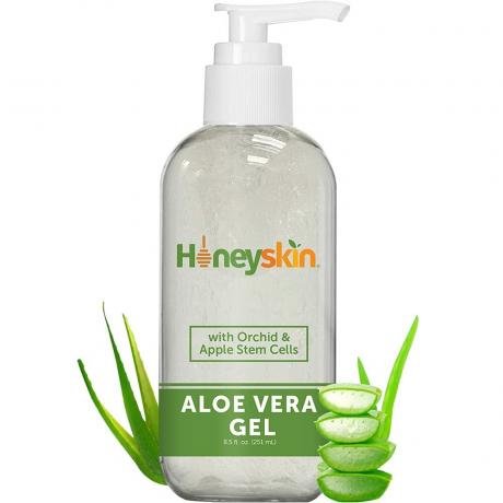 Organický gel z listů aloe vera z medové kůže