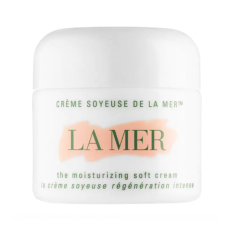 La Mer The Moisturizing Soft Cream op witte achtergrond