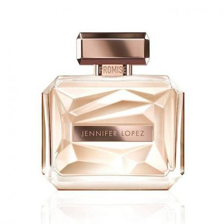 The Promise de Jennifer Lopez Apa de parfum pe fundal alb